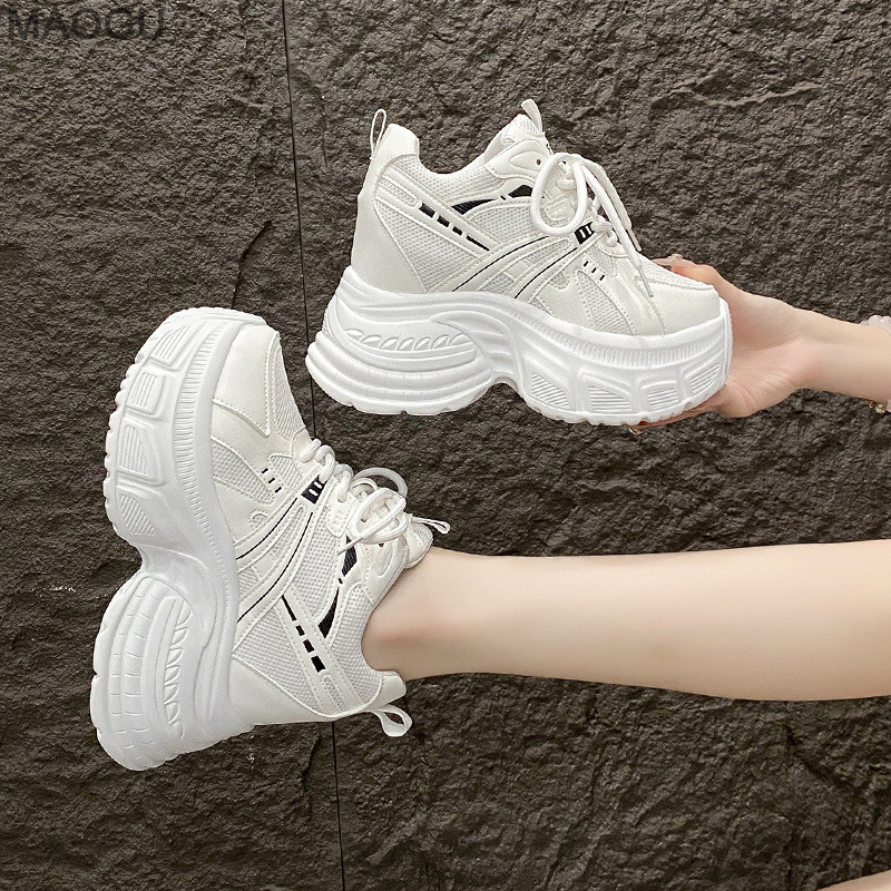 Women Shoes Size Chart - 10CM Höhe Zunehmende frauen Chunky Sneakers