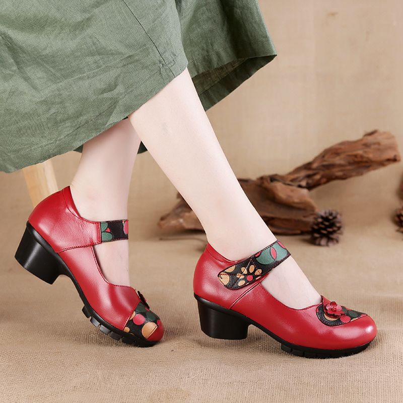 Mary Jane Shoes - Keile Frauen Luxus hochwertige Designer Schuhe