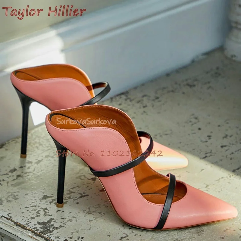Women Shoes Zara - Frühling Flacher Mund Pantoletten Damen Spitz