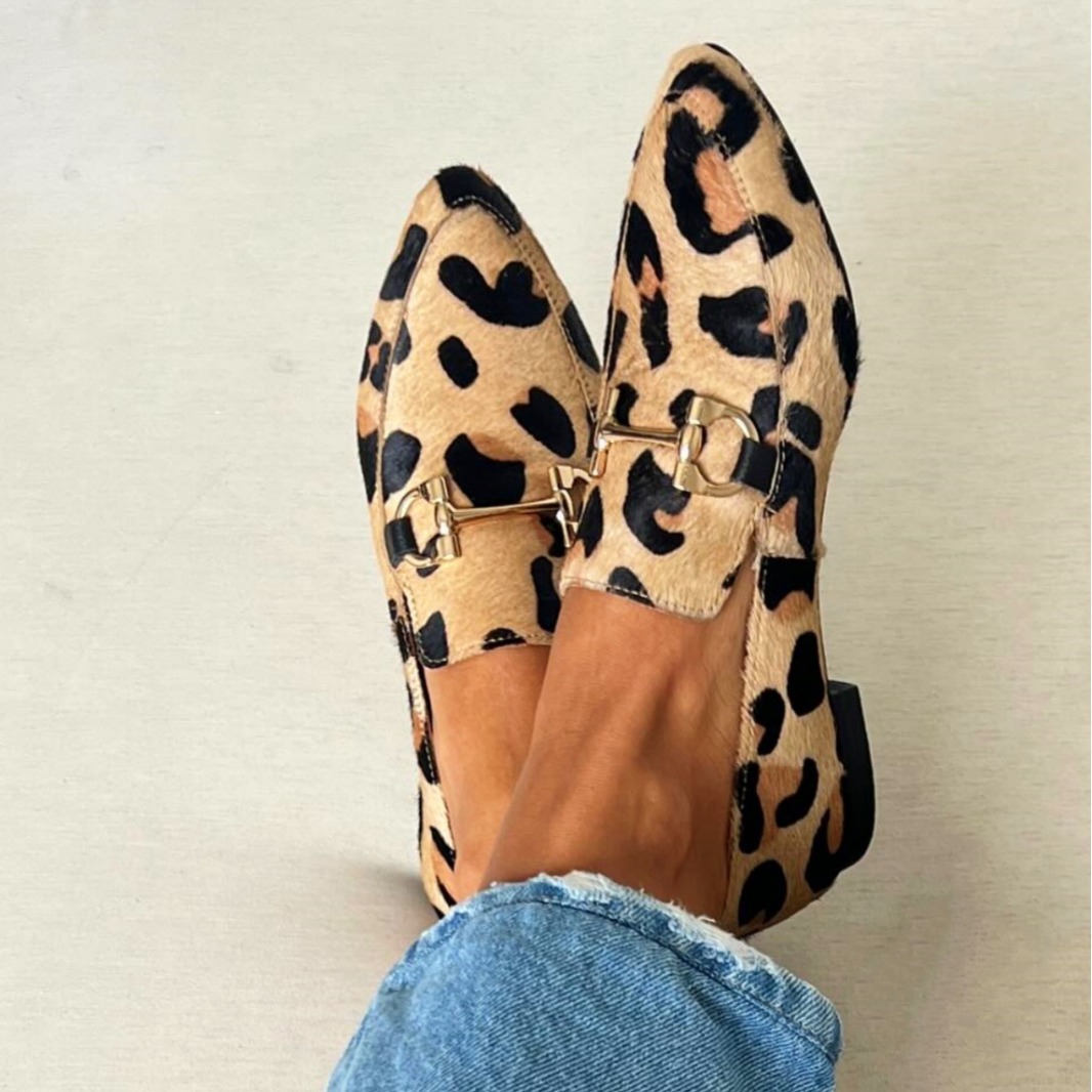 Women'S Shoes Large - Große Größen 40-43 Leopardenmuster Damenschuhe, Frühjahr