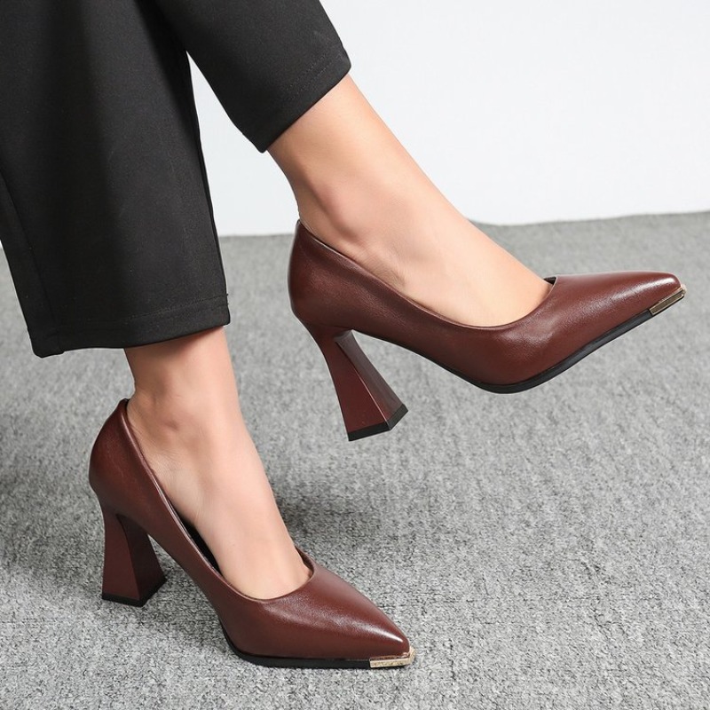 Women'S Shoes Professional - Frühlings-Neuheit: Spitze Slip-On Business-Schuhe im Koreanischen