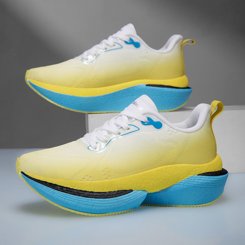 Women'S Shoes Professional - Herren-Laufschuhe mit Carbonplatte, atmungsaktive Plateau-Sneaker, professionelle