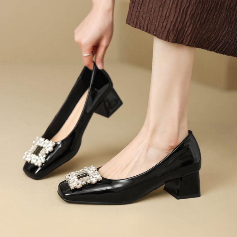 Women'S Shoes Professional - Flache Schuhe mit eckiger Spitze und