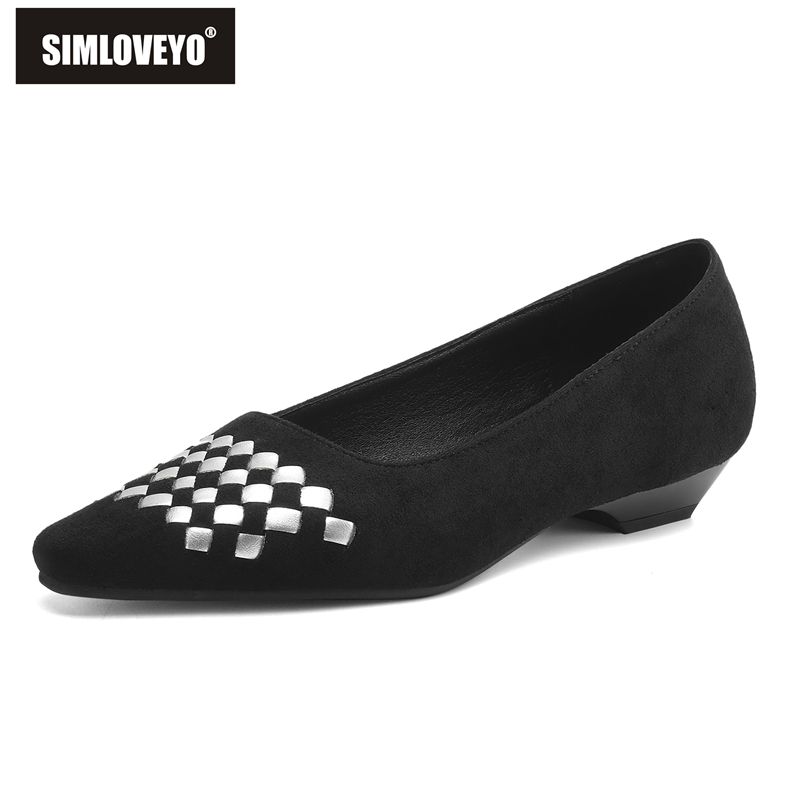 Women'S Shoes Extended Sizes - SIMLOVEYO 2026 Neue Wildleder-Slipper für Damen