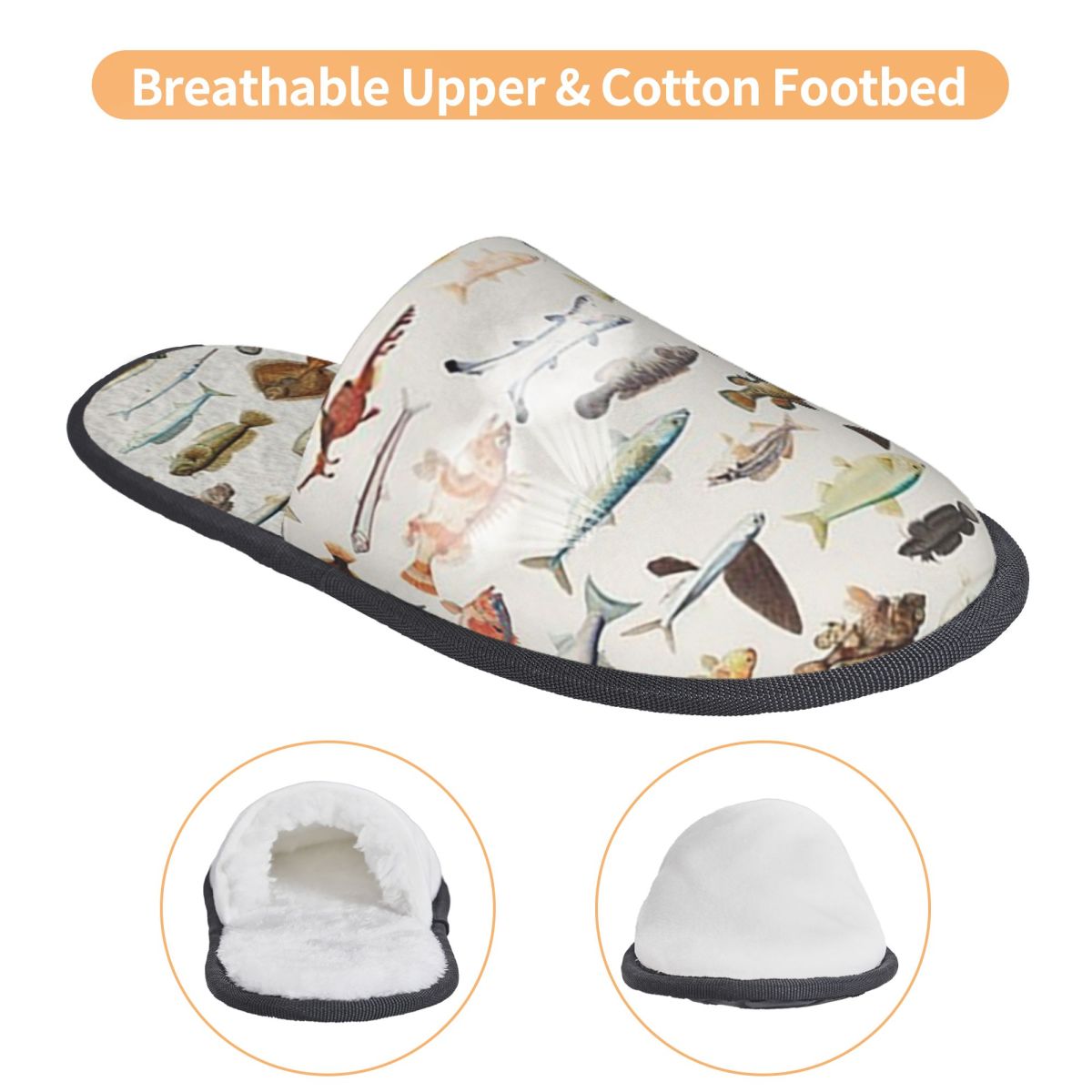 Maßgefertigte Fischmuster-Haus – Shoes Women Chart Bewertung und Preis