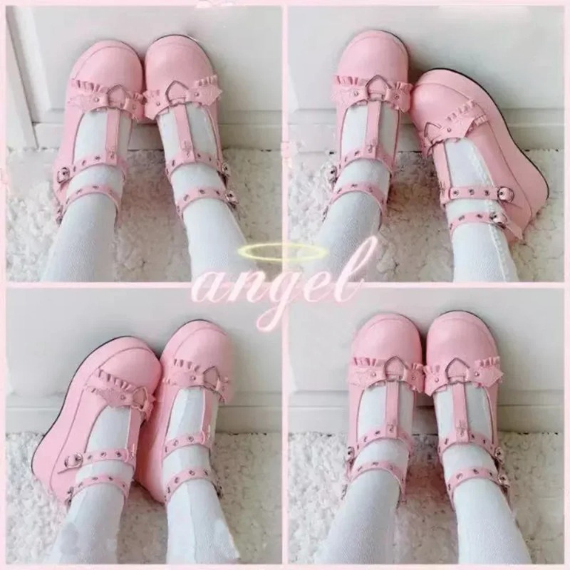 Neue Sweet Heart Buckle Wedges – Women'S Shoes Large Bewertung und Preis