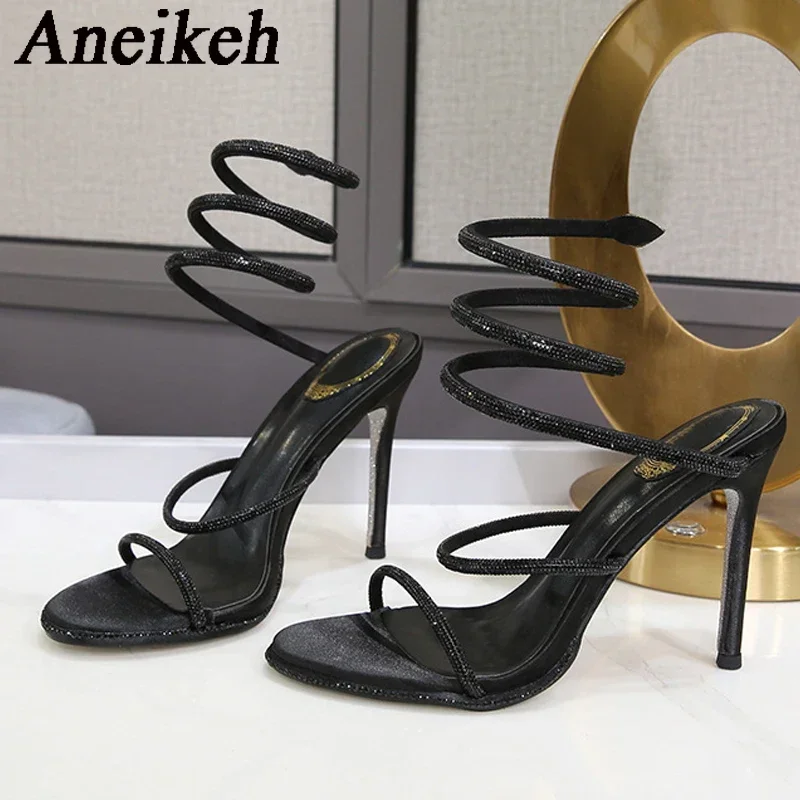 Aneikeh Mode Sommer Schlange S – Women Shoes Zara Bewertung und Preis
