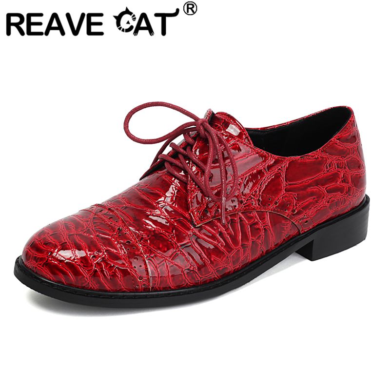REAVE CAT Grün glänzende Damen – Women'S Shoes Extended Sizes Bewertung und Preis