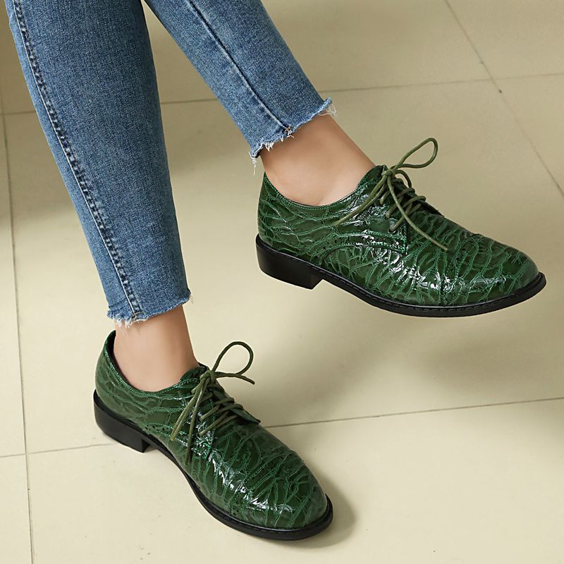 REAVE CAT Grün glänzende Damen – Women'S Shoes Extended Sizes Bewertung und Preis
