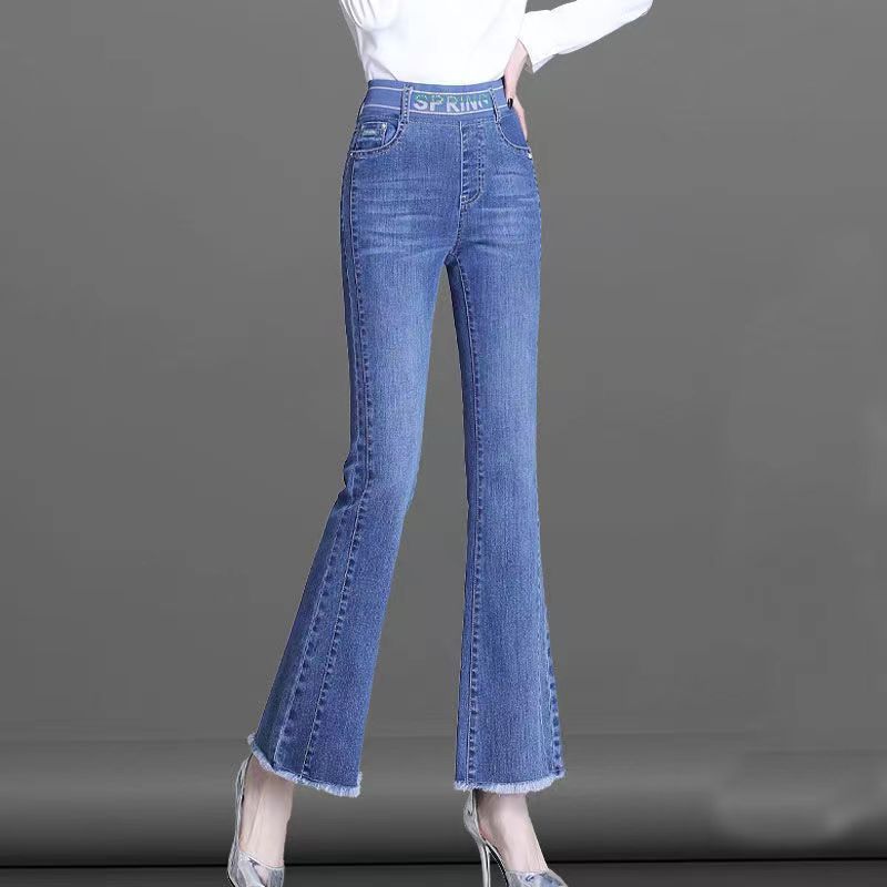 Elastische Taille Flare Neun P – Women Shoes Jeans Bewertung und Preis