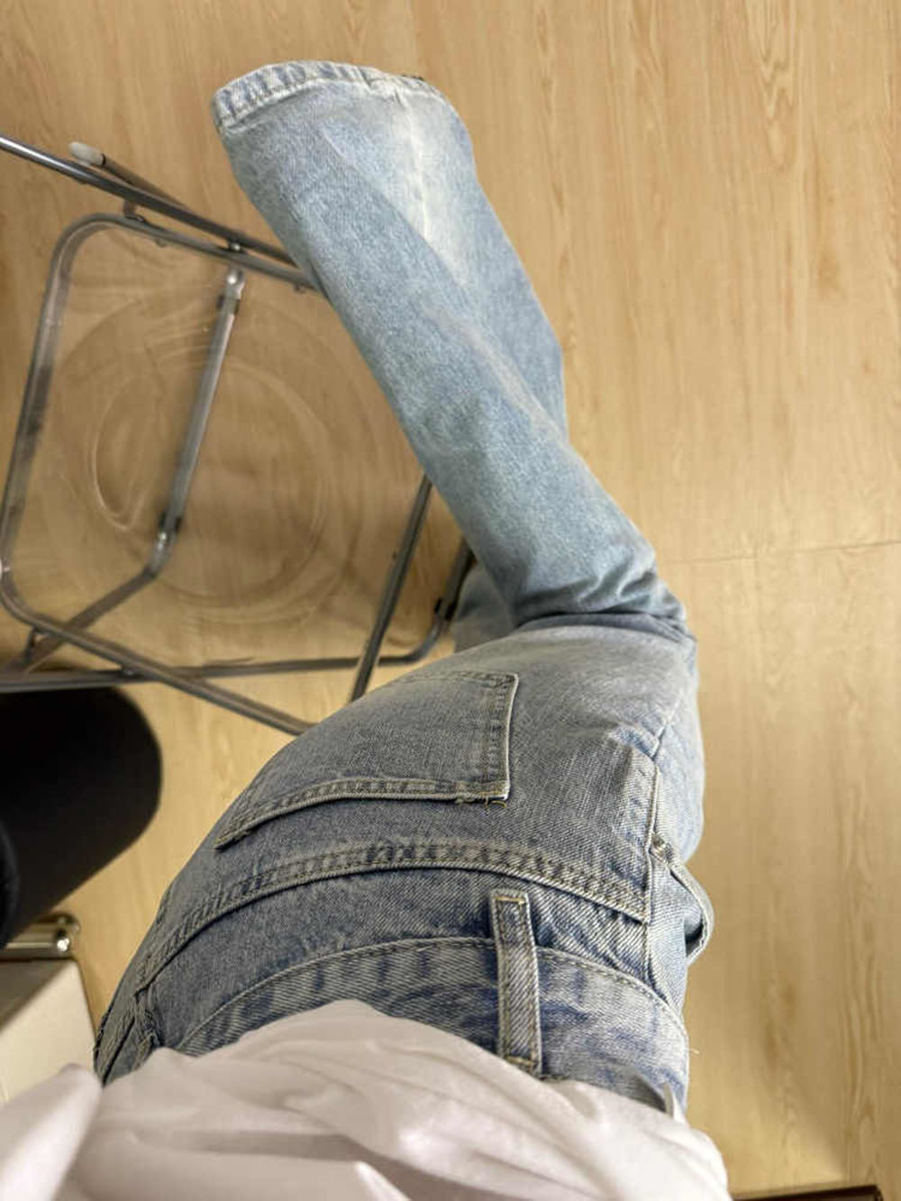 Spitzendesign Hellblaue Damen- – Women Shoes Jeans Bewertung und Preis