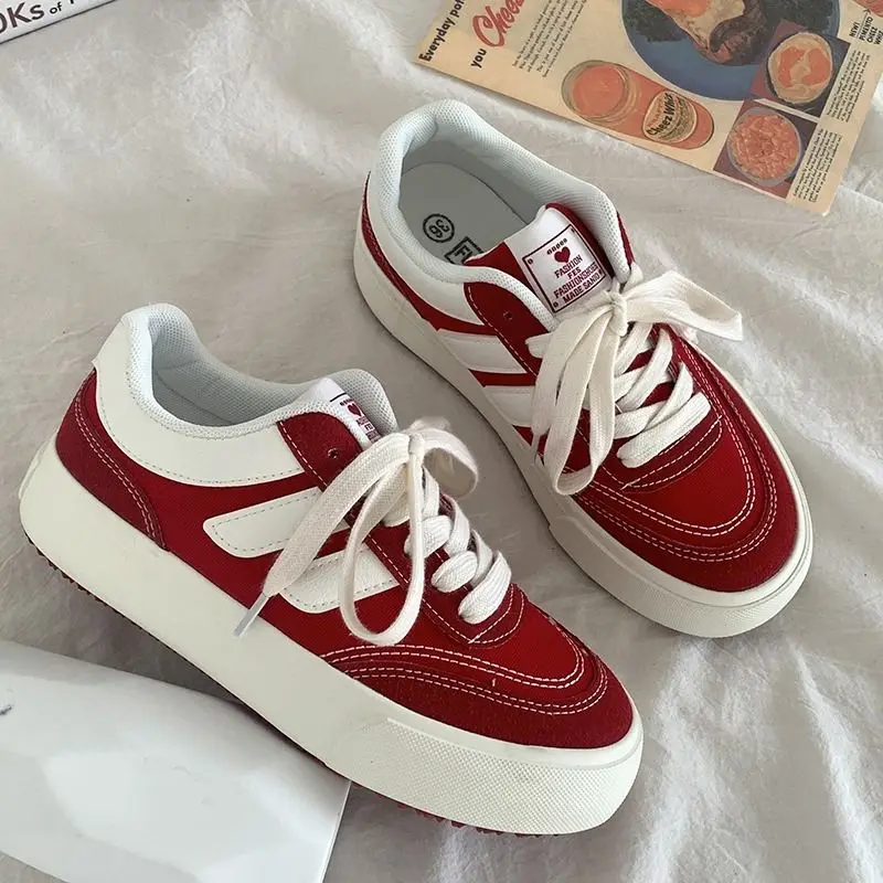2024 neue rote Frauen vulkan i – Women Shoes Vans Bewertung und Preis