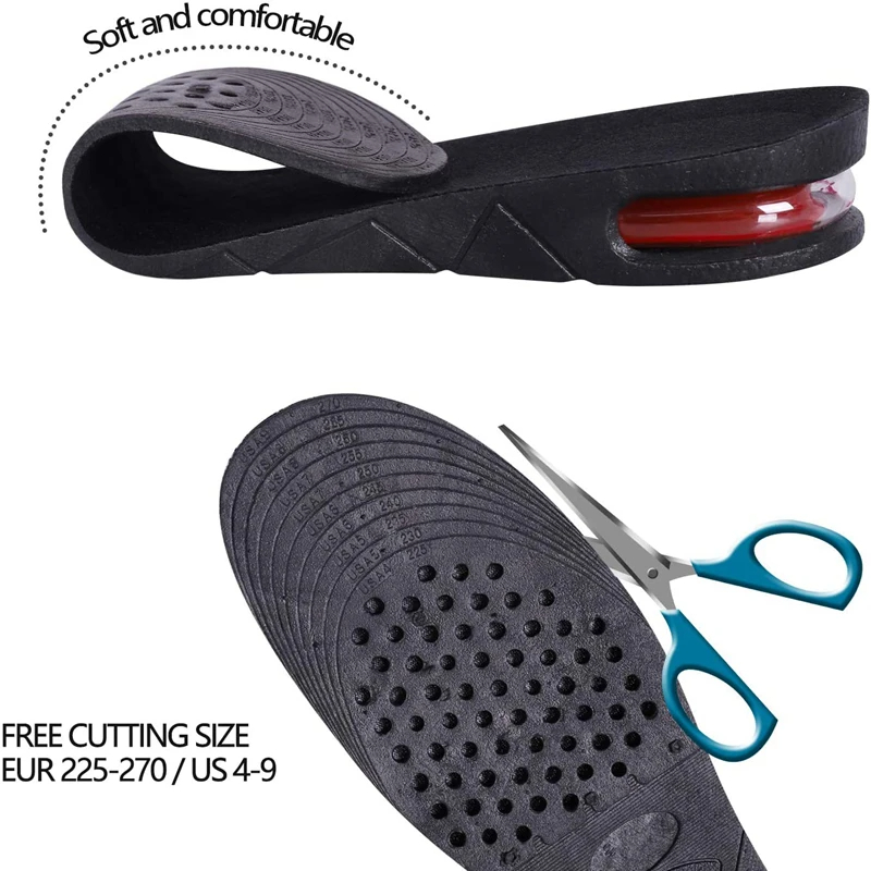 1 Paar Höhe Erhöhung Einlegeso – Women Shoes Size Chart Bewertung und Preis