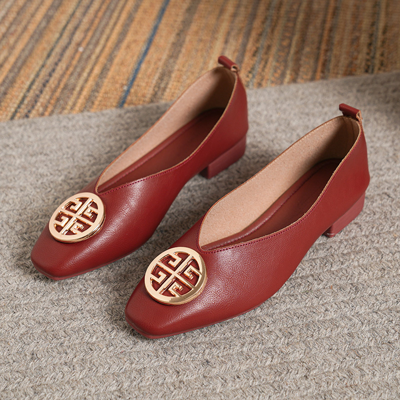 Damen Square Toe Low Heels ein – Women Shoes Zara Bewertung und Preis