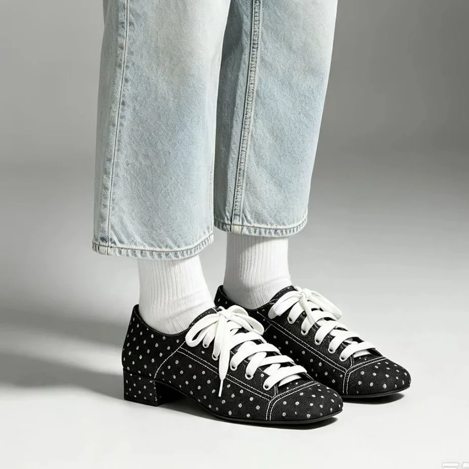 2027 Damen Polka Dot Schuhe mi – Mary Jane Shoes Bewertung und Preis