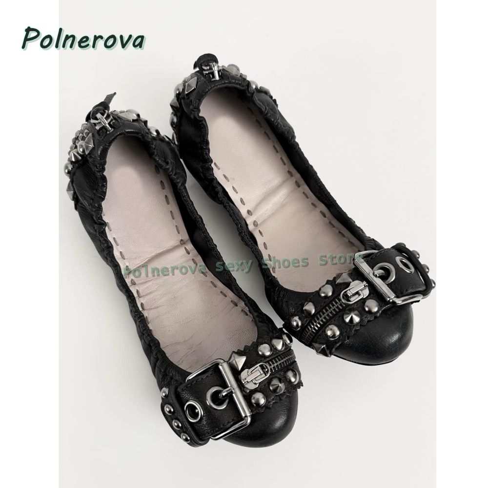 Nieten-Gürtelschnallen Mary Ja – Mary Jane Shoes Bewertung und Preis