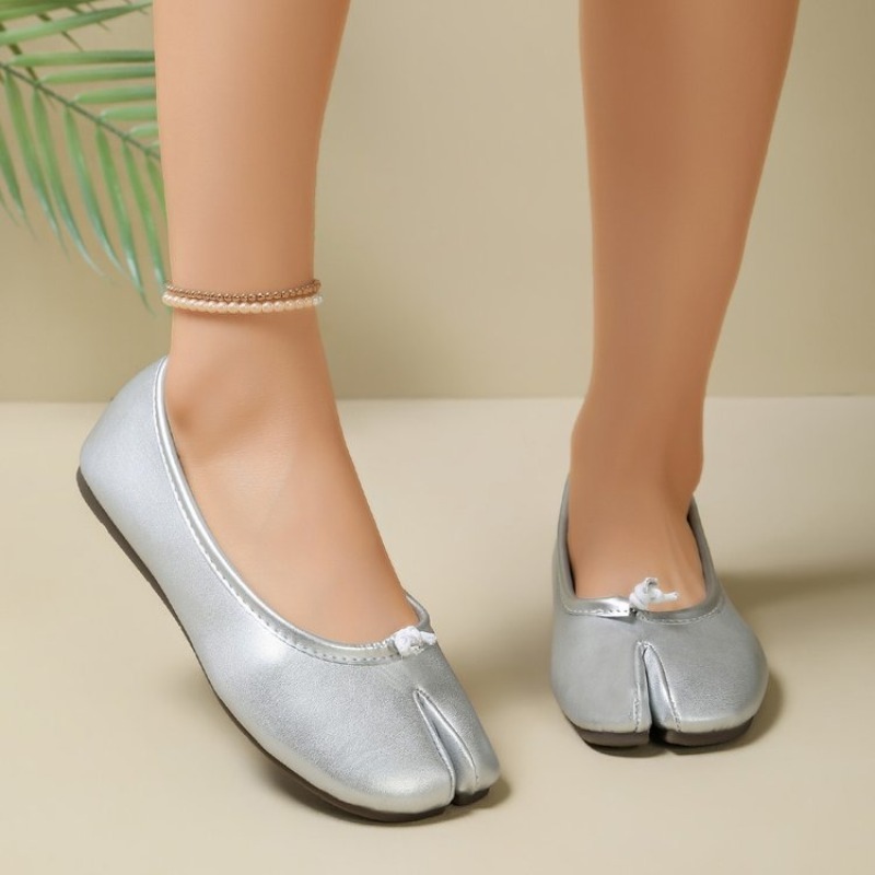 Damen-Ballerinas mit geteilter – Women'S Shoes Large Bewertung und Preis