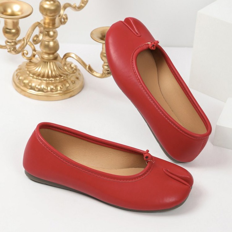 Damen-Ballerinas mit geteilter – Women'S Shoes Large Bewertung und Preis