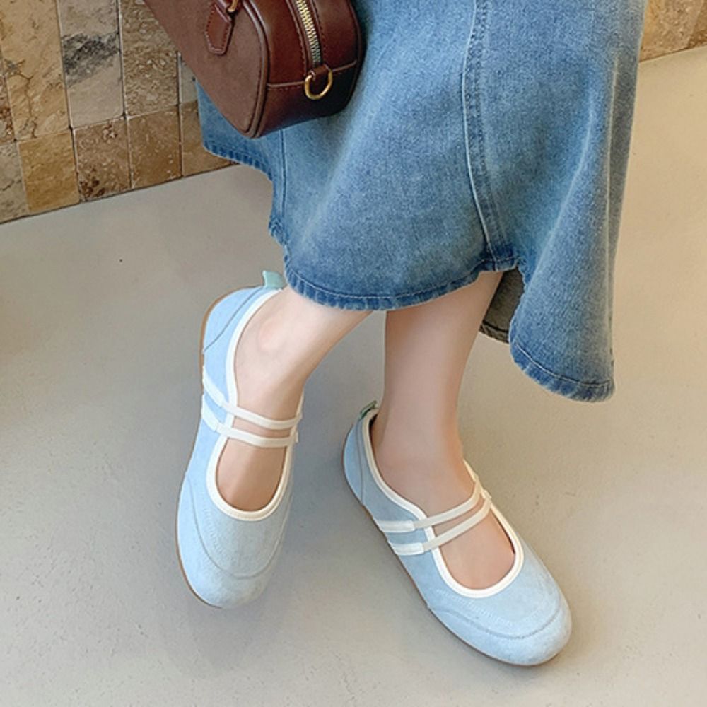 Farbblockierte Mary Jane Schuh – Mary Jane Shoes Bewertung und Preis
